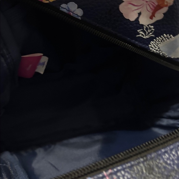 Disney Princess Navy Textured Bag with Floral Accents - Picture 6 of 8